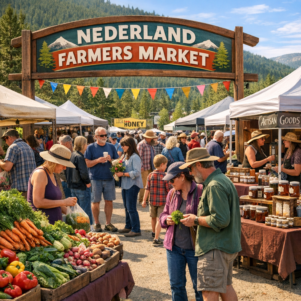 Embracing Community Spirit at the Nederland Farmers Market
