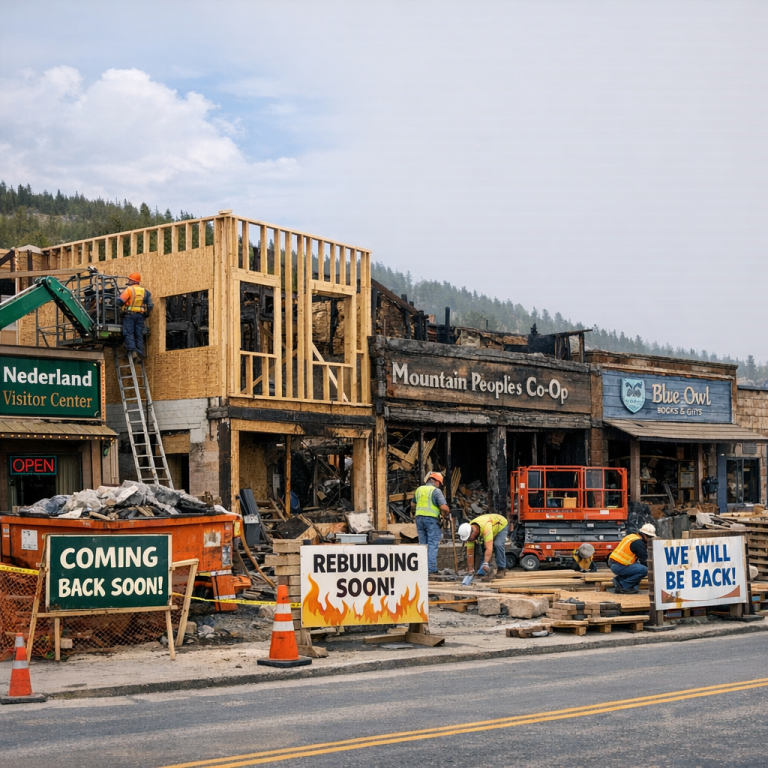 Rebuilding Nederland’s Economy: Community Strengths, Fire Impacts, and the Road Ahead